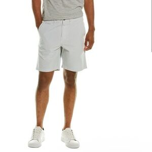 Billy Reid Light Gray Bone Chino Shorts 8” Size 32